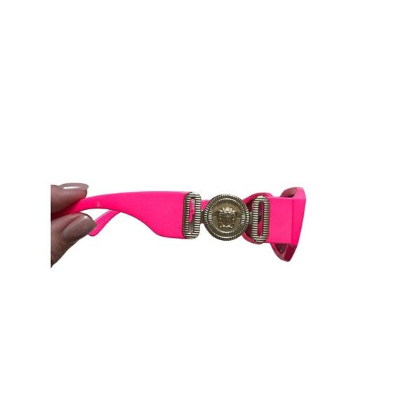 VERSACE EUC Medusa Biggie Square Sunglasses Authentic Pink Gold main image 13